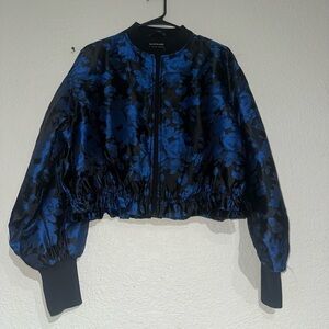 The Fifth Label | Always Jacket it Cobalt Floral size S